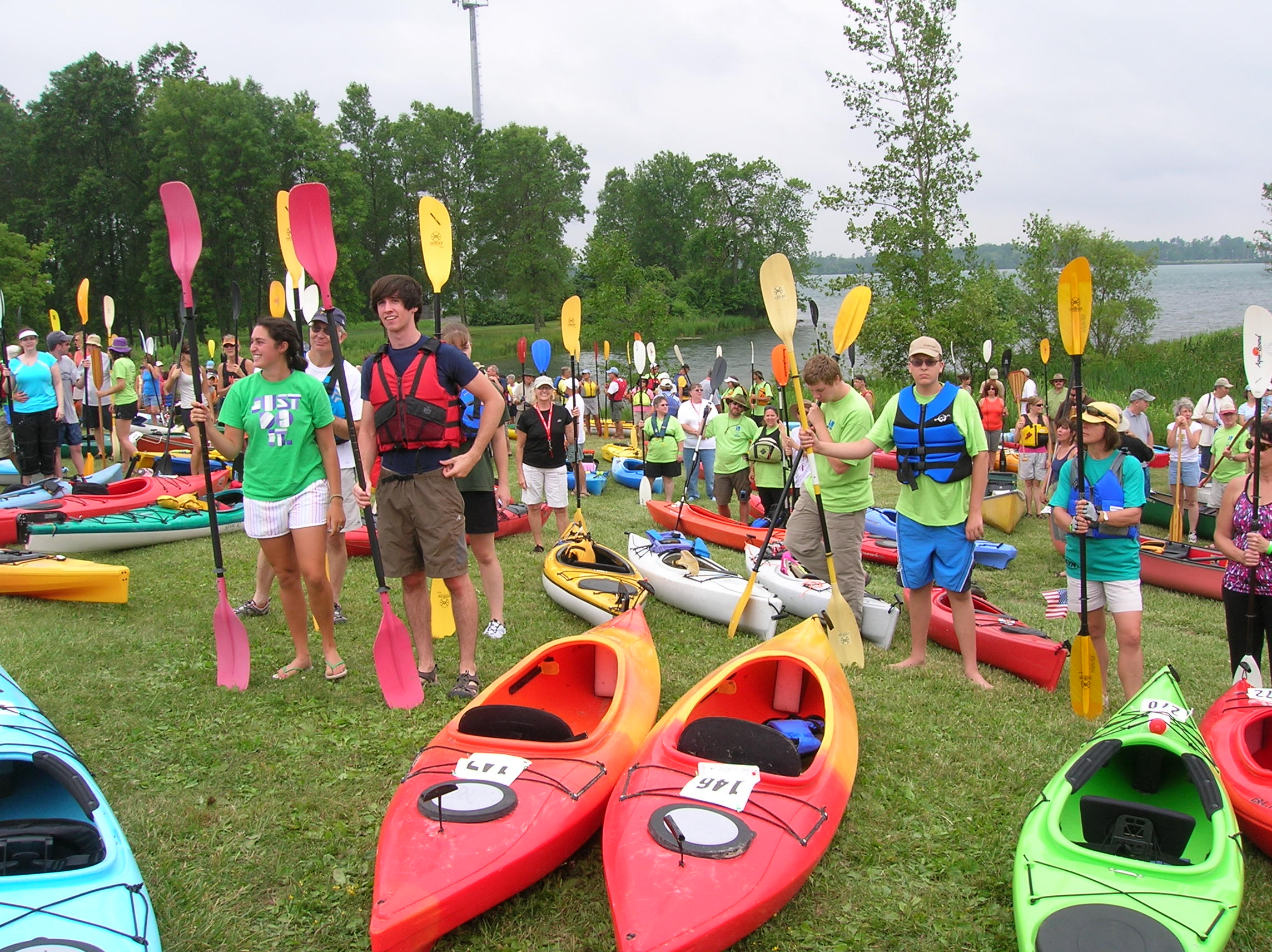 events are great places to recruit paddlers for the [http://www.cgauxed.org/paddle.htm Paddlesports America